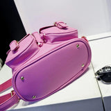 Female Backpack Lady PU Leather Travel Bag