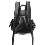 Stacy Bag 072716 Lady PU Leather Backpack Casual Travel Bag