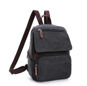 Lady Small Canvas Backpack Female Travel Bag