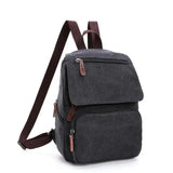 Lady Small Canvas Backpack Female Travel Bag