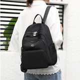Waterproof Women's Backpack Student School Bag Travel Casual Nylon Rucksack