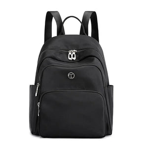 Waterproof Women's Backpack Student School Bag Travel Casual Nylon Rucksack