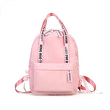 Leisure Letter Ribbon Printed Backpack