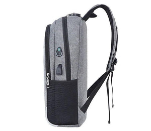 Anti Theft Laptop Backpack with USB Charging Port