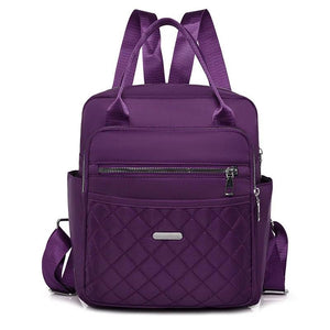 Dual-Use Double Backpack Handbag Outdoor Travel Oxford Cloth Convenient