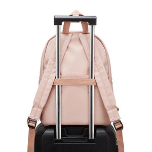 Vintage PU Leather Large Capacity Women's Backpack