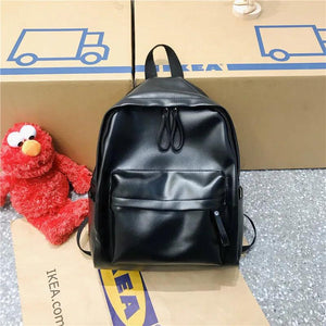 Vintage PU Leather Large Capacity Women's Backpack