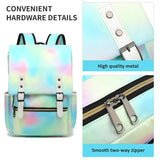 Casual Girl School Backpack Large Capacity Book Bag Women Colorful Waterproof
