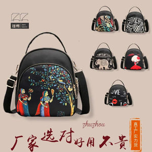 National Style Messenger Bags Versatile Handbag Backpacks
