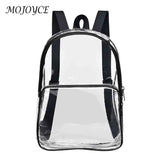 Retro Denim Transparent Daypack Hiking Backpacks
