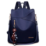 Waterproof Oxford Cloth Backpack for Women Casual Ladies Shoulder Bags