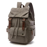 Waterproof Waxed Canvas Backpack Men Backpacks Rucksack