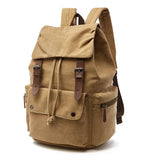 Waterproof Waxed Canvas Backpack Men Backpacks Rucksack