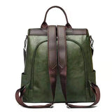 Retro Backpack Female Casual Student Travel Bag Anti-Theft