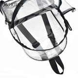 Solid Backpack Men Women Travel Bag High Capacity Student Zipper