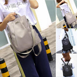 Women Travel Backpack Anti-Theft Oxford Cloth Shopping Bag
