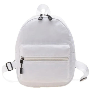 Mini Nylon Women's Backpack Small School Bag Rucksack For Teen Girls
