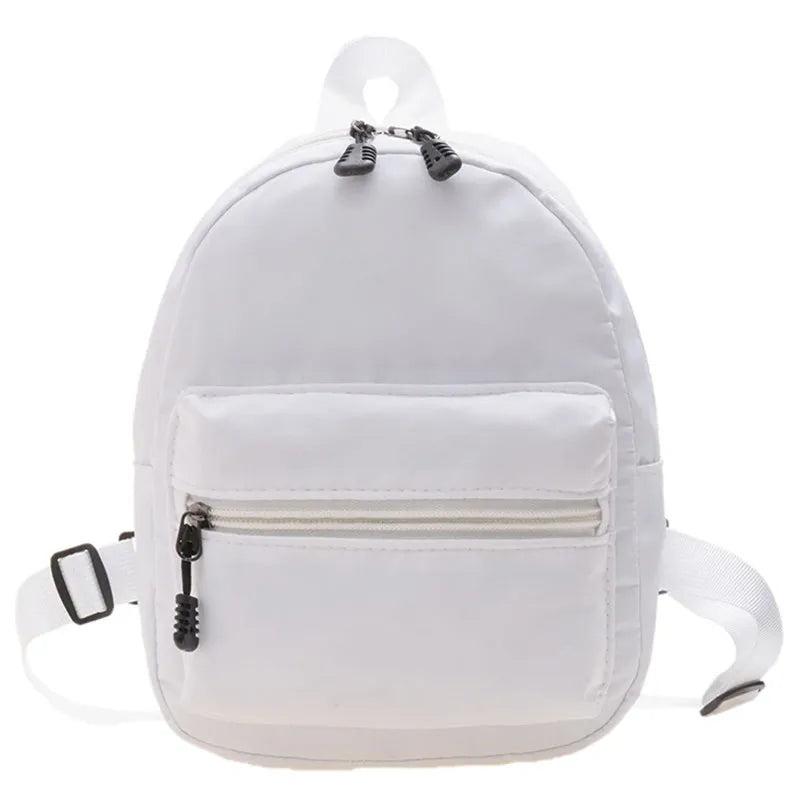Mini Nylon Women's Backpack Small School Bag Rucksack For Teen Girls