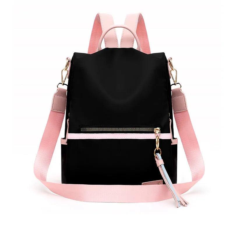 Waterproof School Bags for Girls Patchwork Backpack