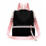 Waterproof School Bags for Girls Patchwork Backpack