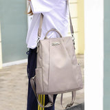 WEIRDO Women's Anti-theft Travel Backpack Girls Casual Nylon Capa