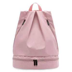 Women's Swimming Bag Wet Dry Separation Waterproof Beach Storage Backpack