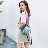 Women's Mini Soft Touch Multi-Function Backpack