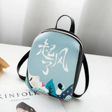 Women's Mini Soft Touch Multi-Function Backpack