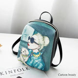 Women's Mini Soft Touch Multi-Function Backpack