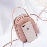 Women's Mini Crossbody Bag PU Leather Large Capacity Shoulder Bag