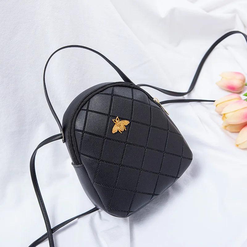 Women's Mini Crossbody Bag PU Leather Large Capacity Shoulder Bag