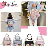 Japanese Nylon Backpack Girl Travel Totes Shoulder Bags