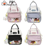 Japanese Nylon Backpack Girl Travel Totes Shoulder Bags