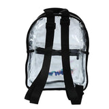 Waterproof Transparent PVC Women Backpack for College Students