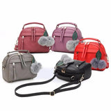 Red Women Backpacks Shoulder Crossbody Bags for Girl Bookbags Solid Small School