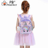 Transparent Big Eyes Kids Backpack Clear Cartoon School Bag Teen Summer