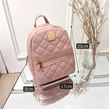 PU Leather Small Backpack Multi-Function Ladies Phone Pouch Pack