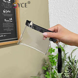 Transparent PVC Backpack Waterproof School Bag Lucency Large Capacity