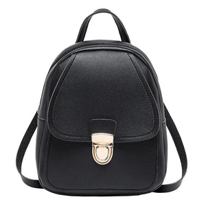 Multi-Function Girls Backpack Small Women Shoulder Hand Bags Mini Bagpack