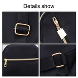 Women's Casual Oxford Backpack Waterproof School Bag for Girls