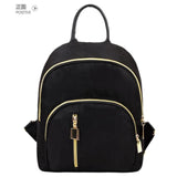 High Women Mini Backpack Waterproof School Bags Casual Oxford Backpack
