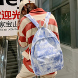 Teen Girls Backpack Lovely Women Pattern Casual Nylon High School Bags