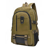Casual Canvas Backpack School Rucksack Vintage Satchel
