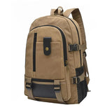 Casual Canvas Backpack School Rucksack Vintage Satchel