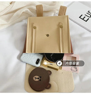 Kids Bear School Bag Kindergarten Mini Schoolbag Animal Shaped Backpacks