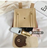 Kids Bear School Bag Kindergarten Mini Schoolbag Animal Shaped Backpacks