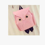 Women Owl Backpack School Leather Travel Shoulder Bag