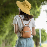 Women Mini Soft Touch Backpack Ladies Shoulder Bag