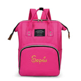 Colorful Diaper Bag Backpack Large Capacity Maternity Nappy Bag