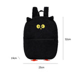 Plush Owl Backpack for Teen Girls - Cartoon School Bag